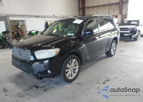 2008 Toyota Highlander Hybrid Limited z USA, uszkodzony, nr VIN JTEEW44A082007511